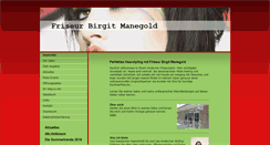 Desktop Screenshot of friseur-birgit-manegold.de